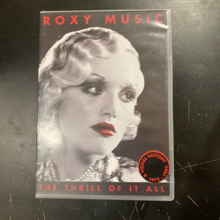 Roxy Music - The Thrill Of It All 2DVD (VG+/M-) -art rock-